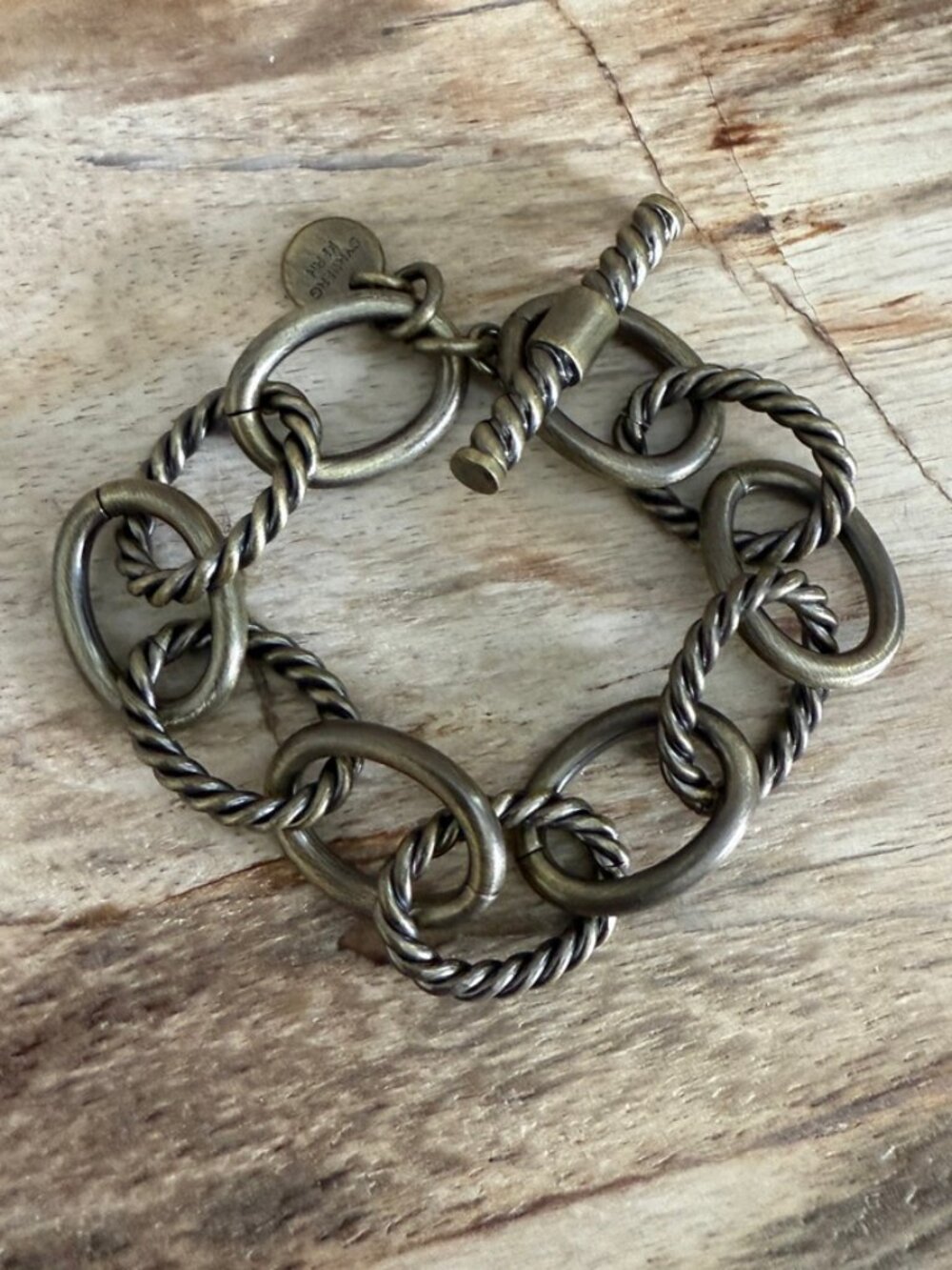 Dyrberg/Kern Kapana Antique Bronze bracelet